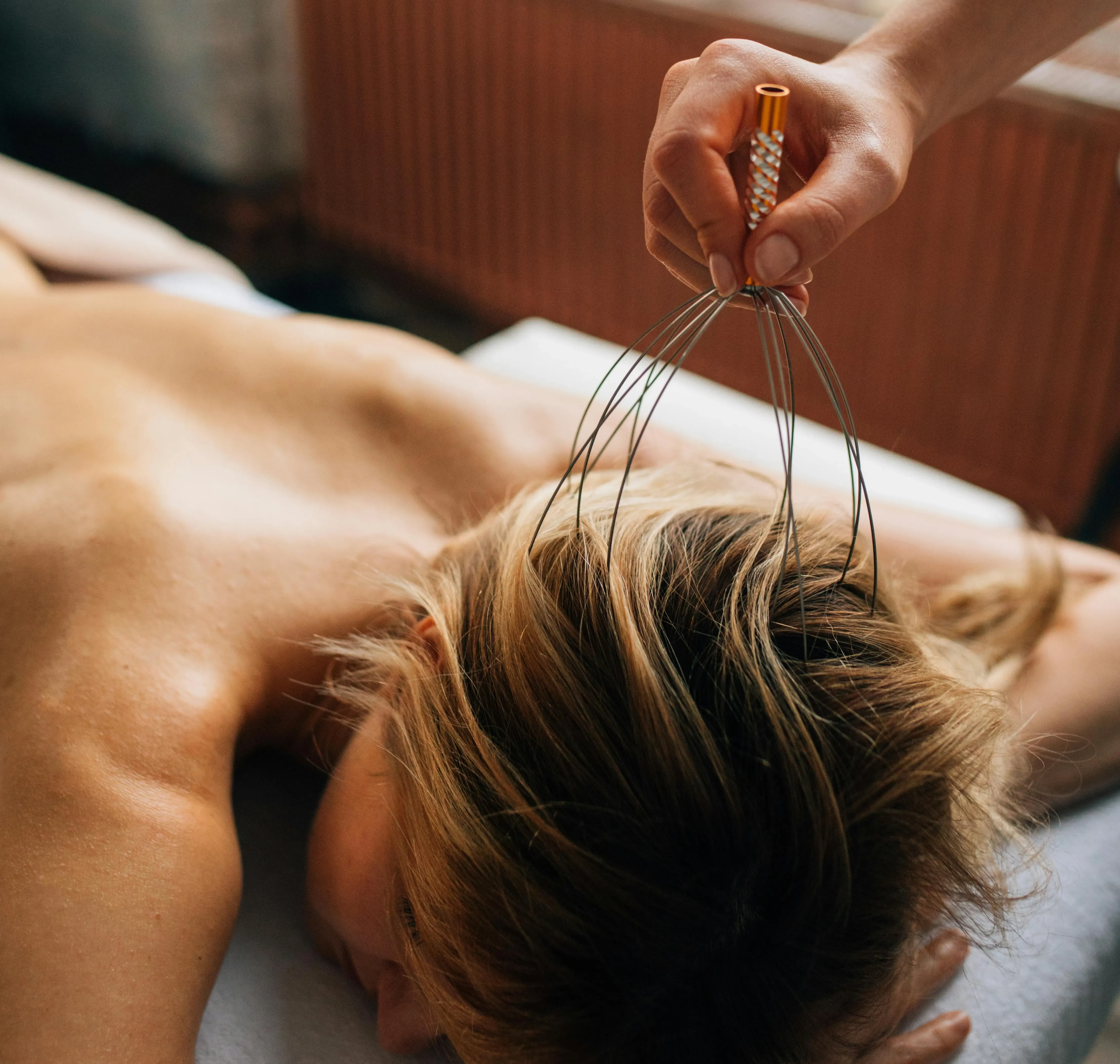 ASMR Light Touch treatment at Harmony Head Spa & Wellness, Shifnal